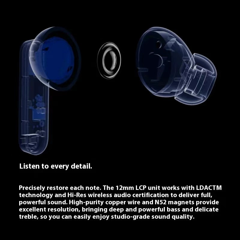 Senbenbao Buds 2 ProTWS Tai nghe Bluetooth nhét tai, mic tích hợp, thể thao, chơi game, kinh doanh