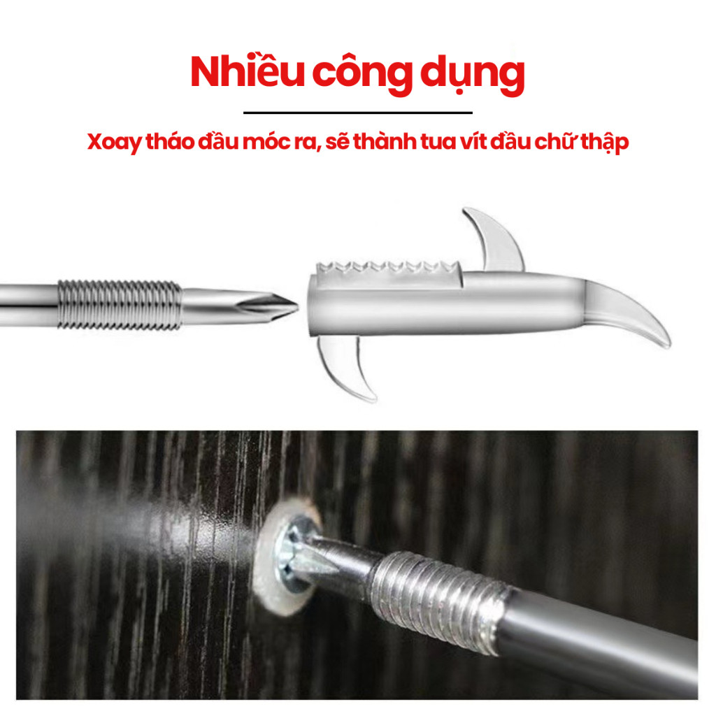 M7 Dụng cụ móc đá lốp xe ô tô đa chức năng tiện dụng MALAN