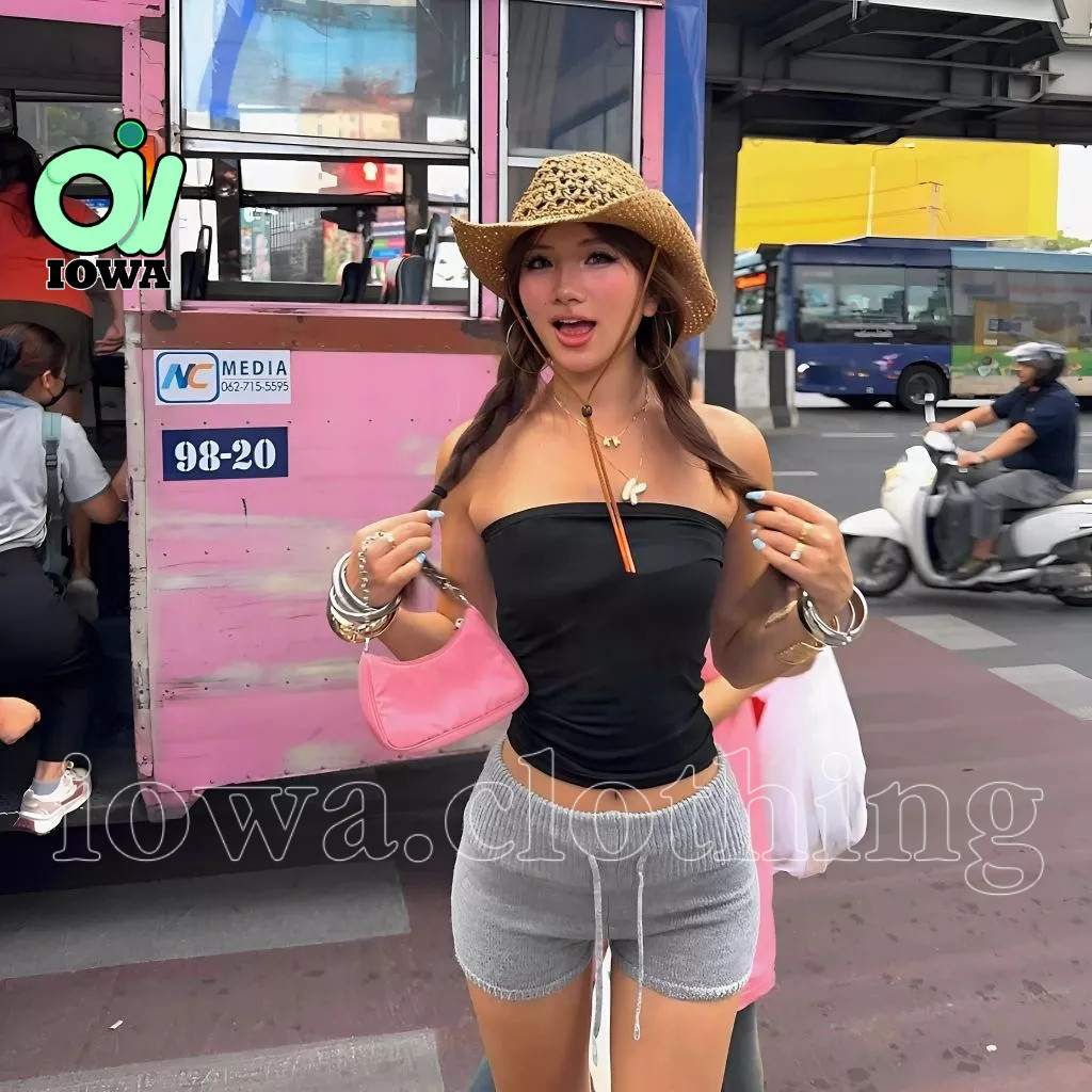 Áo ỐNG TUBE TOP TRƠN Thun Borip Lụa DD34, Áo Thun Quây Nữ Ôm Body Nhiều Màu IOWA