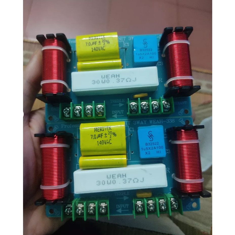 Mạch Phân Tần Âm Thanh 3 Đường Tiếng 250W – Dùng Cho Loa Kéo, Dàn Karaoke Gia Đình, Loa DIY, Loa Thùng Gỗ