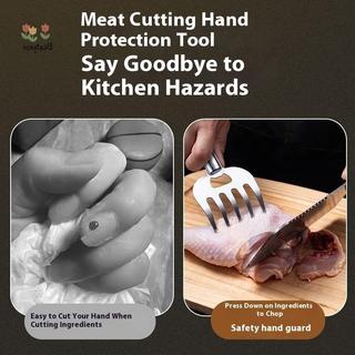 Pengtao13 Móng Vuốt Cắt Thép Không Gỉ Công Thái Thực Phẩm Cắt Nĩa Dụng Cụ Nhà Bếp Cách Nhiệt Dễ Dàng Cắt Gà Và Thịt Bò Để Nướng Mới