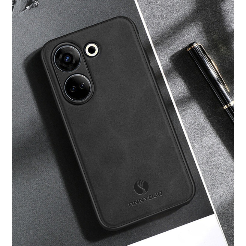 Ốp điện thoại Trơn Mờ Cho Tecno Camon 20 Pro 4G CK7n Ốp điện thoại Tích Hợp Tấm Nam Châm Da PU Ốp điện thoại Cứng Mờ Cho Tecno Camon 20 Pro