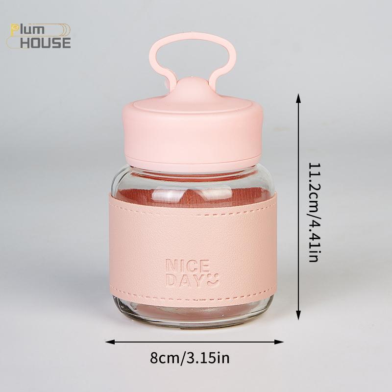 PlumHOUSE Di Động Nước Nhỏ Thủy Tinh Nước Trái Cây Thủy Tinh Di Động Để Đi Cao Cấp Cấp Mũm mĩm Cốc Dễ Thương Cốc Điện Thoại Di Động Cốc VN