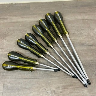 Combo Tô vít đóng Go Futher, tô vít đóng dẹp và tô vít đóng bake, size 6mm, 8mm (-)(+)
