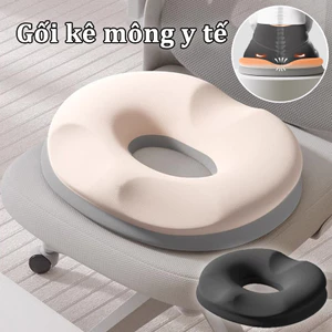 Đệm lót ghế, gối kê mông y tế, siêu mềm mại đàn hồi tốt, cho bà bầu người trĩ