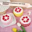 Squishy Jumbo Mô Phỏng Dâu Bánh Sinh Nhật Squishies Chậm Tăng Vui Nhộn Giảm Căng Thẳng Đồ Chơi Cho Trẻ Em