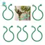 Bộ 50 Cây Xoắn Kẹp Dây Buộc Vườn Cây Hỗ Trợ Kẹp Rau Cà Chua Nho Kẹp Hoa Khóa Thực Vật Cho Cây Dễ Dàng Lắp Đặt Dễ Dàng Sử Dụng 5,9Cm