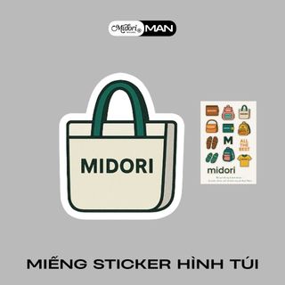 [S1] STICKER TÚI VÍ NHỎ XINH XẮN | MIDORI FOR MAN