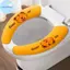 Pufangbliss Vỏ bọc bồn cầu đa năng Họa tiết hoạt hình mượt mà Chống trượt Ấm áp Bồn cầu Stier Đệm ngồi cho gia đình Khách sạn Phòng tắm Sử dụng mùa đông VN
