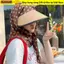 Mũ chống nắng BAMBOOB Khăn trùm đầu, Mũ đi biển chống tia cực tím, Quà tặng nắp che gấp thoáng khí