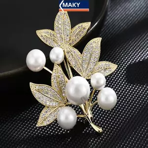 MAKY Cao Cấp Áo Trâm Phù Hợp Với Jaet Corsage Quần Áo Cố Định Pin Phụ Kiện Nữ VN