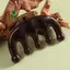 Năm Răng Kinh Tuyến Massageb Nhựa Đầu Răng Lớn Trị Liệu Hiện Vật Móng Vuốt Đàn Hồi Da Đầu Di Động [mới]