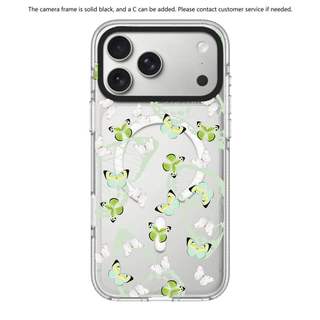 Xanh Trắng Bướm Trong Suốt Đen HỒNG CAMERA RING PHIÊN BẢN Tác Động Hút Từ Tính Trong Suốt Cho IPhone 17 / 16 / 15 / 14 / 13 Pro Max Air Với Bao Bì Cao Cấp