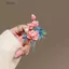 DELMER Hoa Mẫu Đơn Corsages, Trâm Cài Cloisonne Phong Cách Thanh Lịch, Ánh Sáng Ngọc Trai Tính Khí Phụ Kiện Quần Áo Sang Trọng Men Pin Đảng