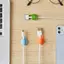 TMOY 20 Chiếc Giá Đỡ Cao Su Hình Tay Silicon Ngón Tay Cái Móc Treo Tường Quản Lý Cáp Dây Tổ Chức Đa Chức Năng Móc Treo Tường Móc TMOY
