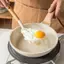 TMOY Tay cầm bằng gỗ chịu nhiệt Thìa súp Muỗng Skimmer Nấu ăn tại nhà Thìa chống gỉ Bộ dụng cụ nhà bếp TMOY