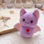 Mặt dây chuyền túi Halloween QEARY, Móc khóa sang trọng hình dơi nhiều màu bằng vải PP, Phim hoạt hình dễ thương Fuzzy Bền bỉ Đồ chơi nhồi bông mềm mại