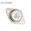 Belleshopp BỘ 5 Transistor công suất to-3 15A 60V / 100V 2N3055 NPN Thép không gỉ