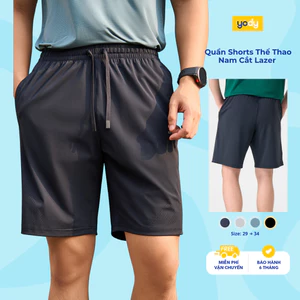 Quần short nam YODY quần đùi thể thao lưng chun, co giãn, thoải mái, thoáng mát MAJT25S045