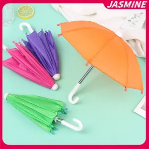 JASMINE 22CM Nhiều Màu Sắc Búp Bê Ô Dù Đồ Chơi Đi Mưa Cho Búp Bê 18 Inch Bé Gái Phụ Kiện JASMINE