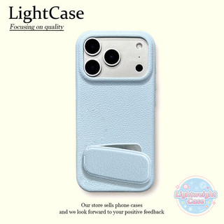 Ốp Lưng Cho IPhone 17 13 16 11 15 12 14 Pro Max Air 15 16 14 Plus Morandi Blue Luxury Skin Feel Da Kết cấu Đứng Bìa mềm