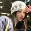 Ju Jingyi Hoa Hồng Ren Baotou Mũ Nữ Đầu Lớn Chu Vi Rỗng Baotou Mũ Thiết Kế Niche Nắp Cọc Sense