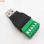 Đầu nối USB THEGIRL8B, Với 5 chân Vít Nam / Nữ 5 Pin Cắm USB, Nam / Nữ Để Vít Adapter Loại a Có Tấm chắn Bàn phím đầu cuối vít 5 chân không hàn