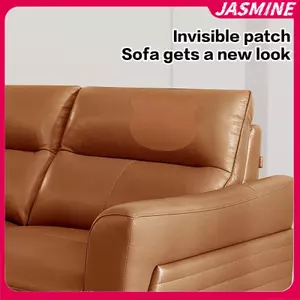 JASMINE 13 Cái / bộ Bọc Da Tự Dính Cho Ghế Ô Tô Ghế Sofa Da Sửa Chữa Miếng Dán Tân Trang Lỗ Nhân Tạo Stiers JASMINE