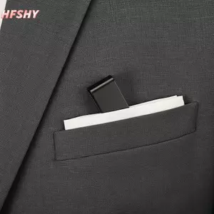 HFSHY Kẹp Tiền Siêu Mỏng Bền Đẹp Thời Trang Xây Dựng Nhiều Màu Sắc Lựa Chọn Nhẹ Cho Doanh Nhân Hàng Ngày Mặc Thường Ngày VN