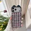 Bow lưới bột Trường hợp iPhone 16promax phù hợp 1715Plus Mới 14/11Chống ngã12/13 Stereo