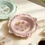 Khuôn Đúc Nhựa Silicon Châu Âu Giảm Tròn Không Độc Hại 1 Cái Cho DIY Thạch Cao Coaster Khay Làm Trang Trí Nhà [VN]