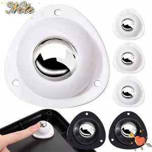 NOTE1 4 Cái / bộ Bánh Xe Bánh, Bánh Xe Nội Thất Mini Tắt Tiếng Xoay 360, Ròng Rọc Lăn Tự Dính Di Chuyển Bằng Nhựa Bền Đẹp Cho Nội Thất