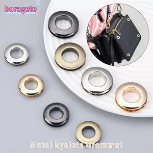 Lỗ hợp kim BORAGETE có ốc vít Hợp kim Grommets Leathercraft Phụ kiện trang trí Khoen kim loại