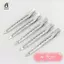 Tóc Lông Tơ Kẹp Kim Loại Chống Rỉ Sét Barrette Dụng Cụ Tạo Kiểu Tóc Chống Trơn Trượt Cho Nữ Salon Tại Nhà Mới