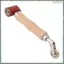 Con lăn giấy dán tường 40mm Con lăn đường may Thép, Tay cầm bằng gỗ Con lăn đường may silicon Sử dụng kép Bánh xe đồng thau để hàn PVC Dễ sử dụng Dễ dàng mang theo