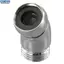 <cosyh>Durable Chrome Shower Elbow Adapter 135 Degree Compatible with Most Shower Heads