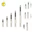 Bộ 5 tuốc nơ vít Máy khoan điện chống va đập để cố định lắp ráp nội thất DIY Sử dụng bảo trì ô tô