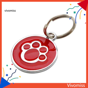 Chống Mất Chó Con Chó Mèo Cổ Thẻ ID Mặt Dây Chuyền Mini Móng Vuốt In Đồ Dùng Cho Thú Cưng