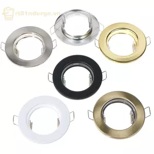 GE Kim Loại Tròn Âm Trần Lắp Đèn Điểm Trần Khung Phù Hợp Với Đèn Giá Đỡ VN