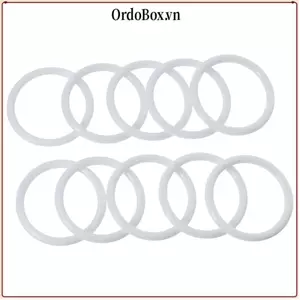 ORDOBOX 30 Chiếc Vòng Tròn Trắng, Vòng Tròn Dreamcatcher Dreamcatcher 60mm Vòng Tròn, Vòng Nhựa Vòng Tròn Nhựa Trắng Dream Catcher Vòng Tròn Cho Đồ Thủ Công Nghệ Thuật DIY