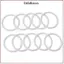 ORDOBOX 30 Chiếc Vòng Tròn Trắng, Vòng Tròn Dreamcatcher Dreamcatcher 60mm Vòng Tròn, Vòng Nhựa Vòng Tròn Nhựa Trắng Dream Catcher Vòng Tròn Cho Đồ Thủ Công Nghệ Thuật DIY