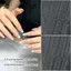 Tranh sơn móng tay kiểu Pháp rỗng hoàn toàn trong suốt Tranh Stencil viền Pháp Mẫu dán keo dính Công cụ phụ trợ DIY Nail Art Phụ kiện EMKK
