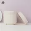 1 Cái Bình Tẩy Trang Có Thể Đổ Lại 300 / 400ml Có Thìa Nhựa Rỗng Lọ Trang Điểm Nồi Du Lịch Kem Dưỡng Da Mặt Hộp Đựng Mỹ Phẩm EMKK