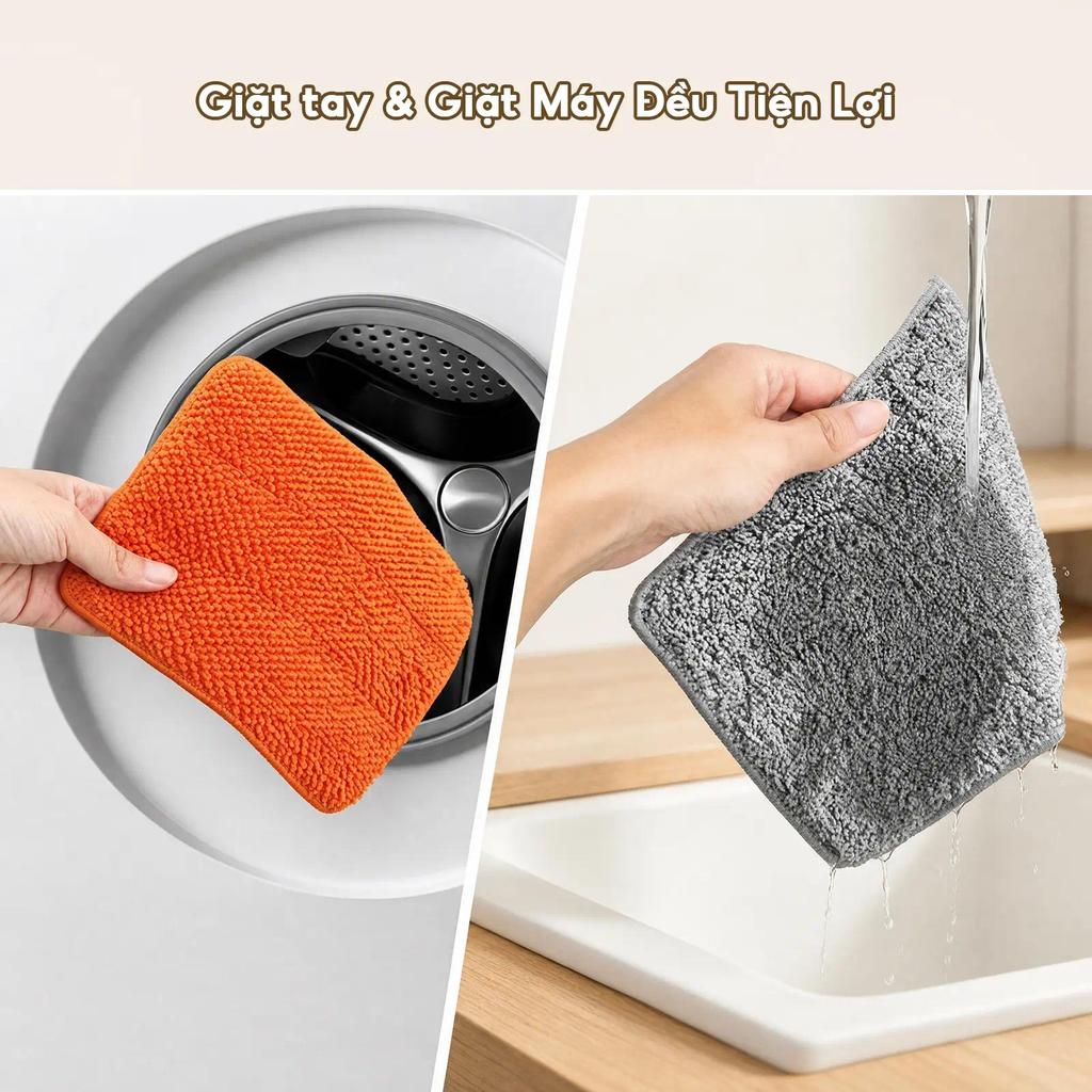 Cây lau nhà đa năng 3 trong 1 C5 Zolele vừa lau nhà vừa chà rửa sàn làm sạch mọi ngóc ngách | BigBuy360 - bigbuy360.vn