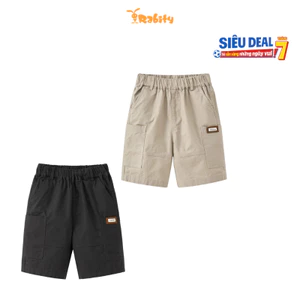 Quần short kaki lưng chun bé trai Rabity 932.900