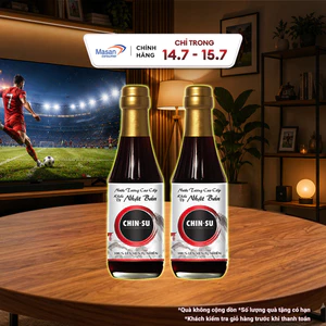 Combo 2 Chai Nước Tương CHIN-SU Lên Men Nhật Bản Chai 300ml