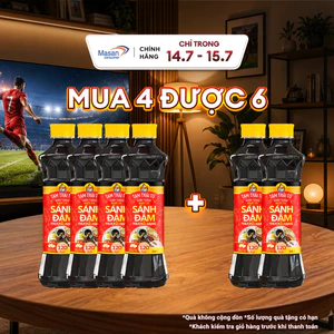 Combo 4 Nước Tương Tam Thái Tử Nhất Ca Sánh Đậm 500Ml