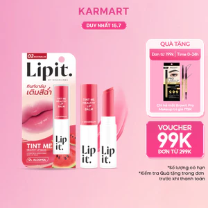 Son Dưỡng Môi Có Màu Lip It Tint Me Healthy Lip Balm 3g - Dưỡng Ẩm Chuyên Sâu, Sắc Môi Tươi Tắn