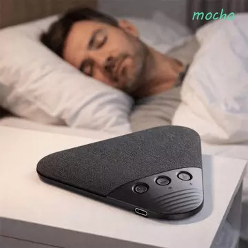 Loa ngủ dưới gối MOCHO, Loa Bluetooth không dây âm thanh HiFi Bluetooth 5.4, Hỗ trợ thẻ TF Thiết kế siêu mỏng Gối tiếng ồn trắng tích hợp Loa Bluetooth Sử dụng phòng ngủ