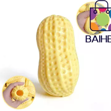 Đồ chơi bóp đậu phộng mô phỏng BAIHEE, Đồ chơi Fidget Bóp chậm có thể đổ đầy rỗng, Đồ chơi cảm giác mềm mại giảm căng thẳng sáng tạo